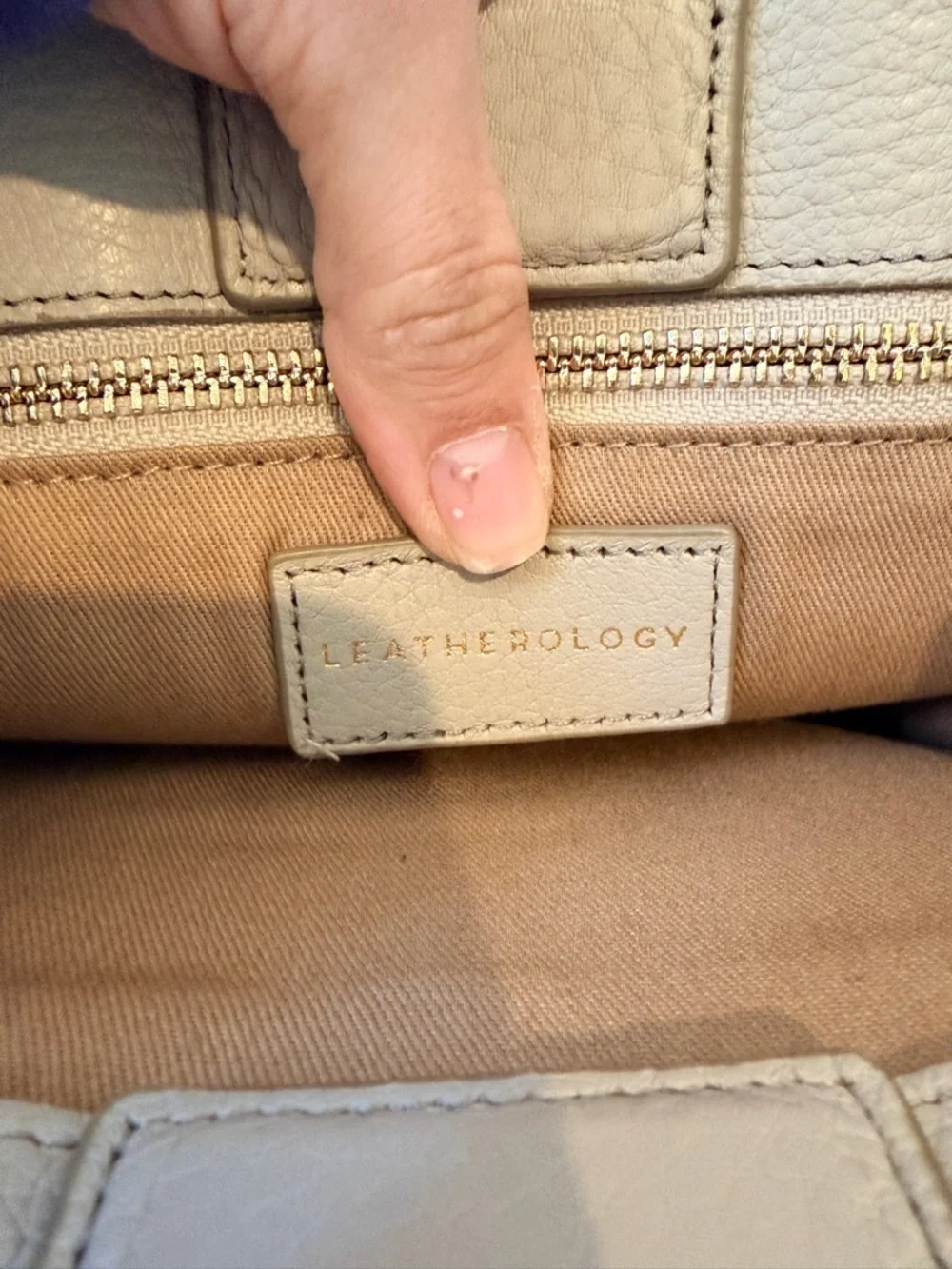 Leatherology Kress Mini Grey Leather Handbag satchel crossbody Personalized P